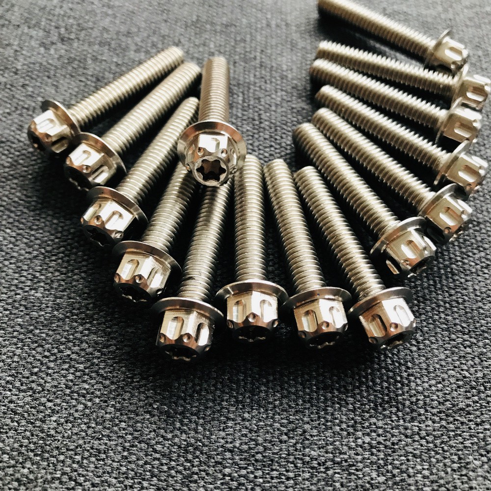 [SÁNG BÓNG] Bộ ốc lốc máy INOX kiểu SALAYA gắn xe SONIC 150