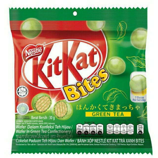 [FREESHIP 99K TOÀN QUỐC Socola Kitkat Bites Vị Trà Xanh (30g)