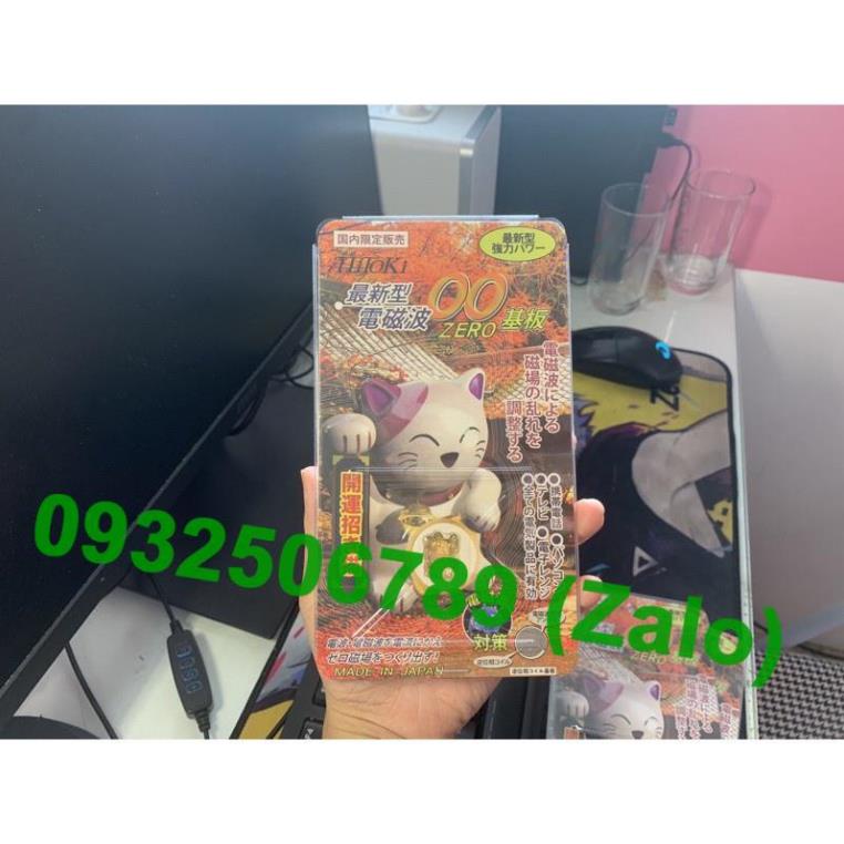 Chip Ngăn Bức Xạ Điện Từ HiToKi Nhật Bản( Mèo Thần Tài) Chính Hãng