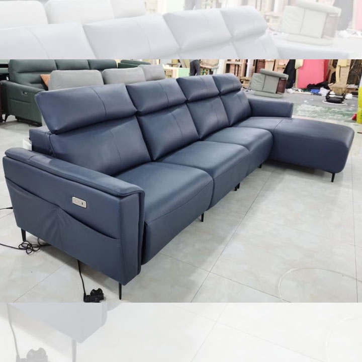 Ghế Sofa Góc HHP-G001 Xanh Nhập Khẩu