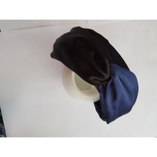 Bờm phối 2 mầu Đen-Xanh sẫm BN45