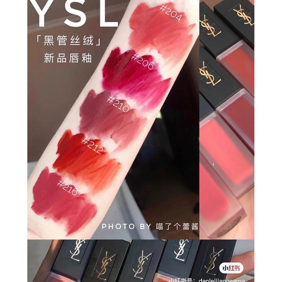 Son kem YSL Tatouage Couture Velvet Cream Liquid Lipstick TESTER