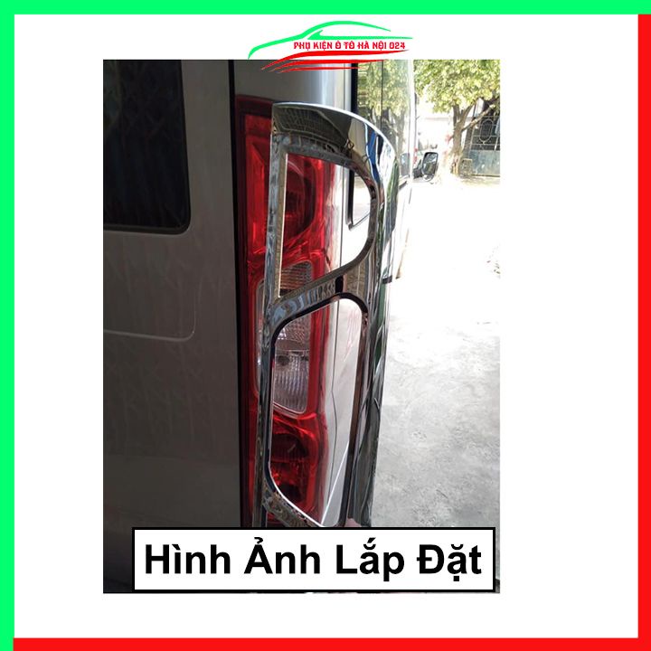 Ốp viền đèn pha hậu mạ crom Transit 2014-2020 chống trầy trang trí bảo vệ xe