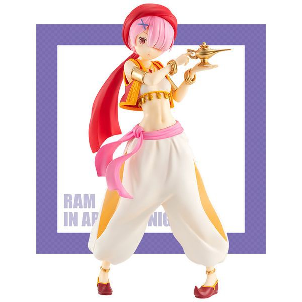Mô hình Figure Rem Ram trang phục sườn xám (Dragon Dress) và ba tư cổ đại (ARABIAN NIGHT) chính hãng (box và nobox)