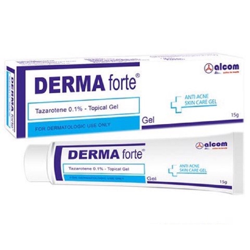 Derma Forte giảm mụn - Gel giảm mụn, giảm thâm Derma Forte 15g