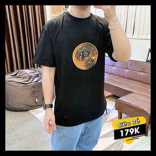 [HÌNH THẬT] Áo thun đồng tiền Bitcoin, áo binance, áo coin, áo crypto cổ tròn, tay ngắn màu đen
