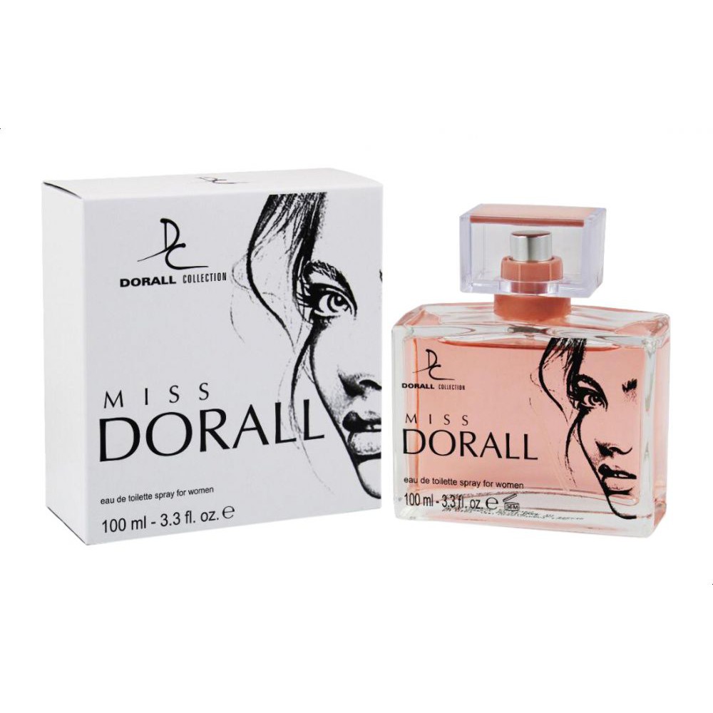 Nước hoa Dubai chính hãng dành cho nữ Dorall Collection MISS DORALL hương thơm ngọt ngào quyến rũ và luôn tươi trẻ 100ml
