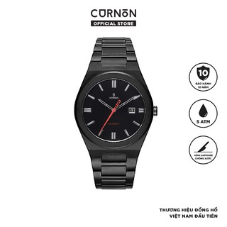 Đồng Hồ Nam Curnon Detroit 6 Mile Dây Kim Loại Chính Hãng, Kèm Lịch Số Thể Thao