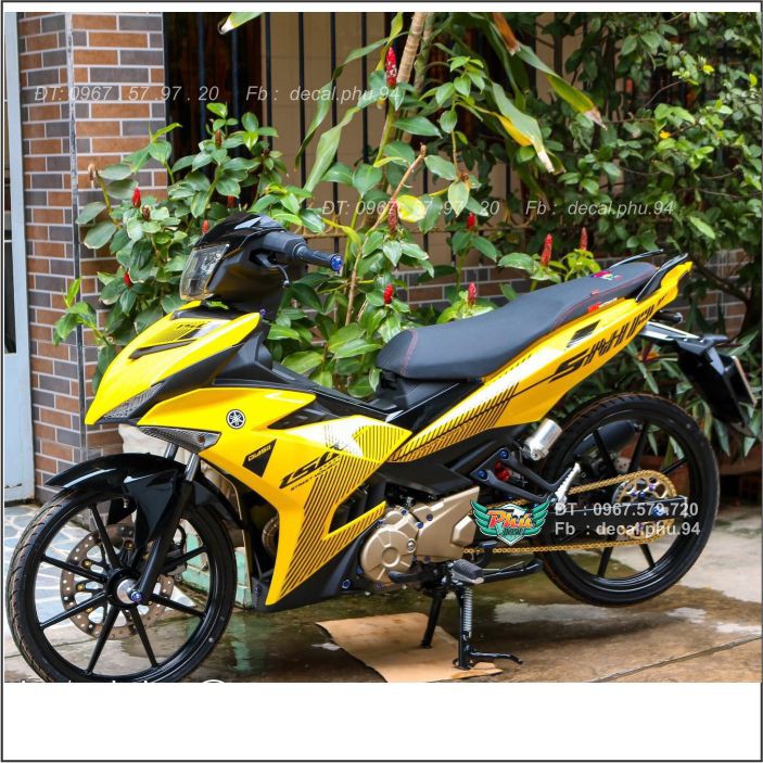 Tem Rời Exciter 150 Vàng Sniper (V)