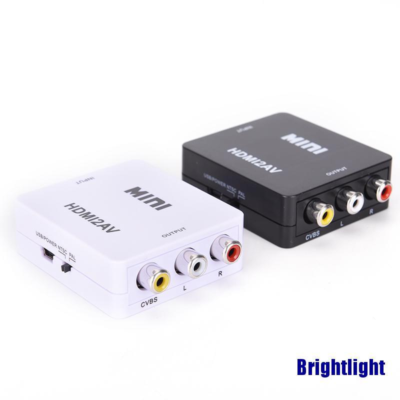 Bộ Chuyển Đổi Hdmi Sang Rca Av / Cvbs Hd 1080p Mini Hdmi2av