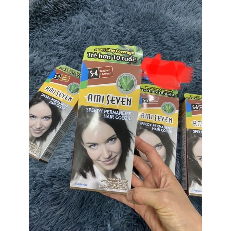 Màu nhuộm phủ bạc AMISEVEN
