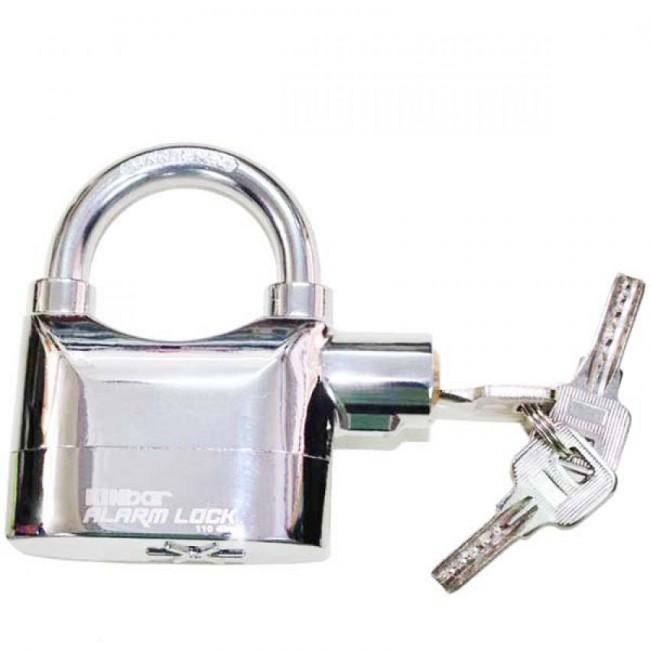 Khóa Cửa, Ổ khóa báo động chống trộm Kinbar Alarm Lock Móc ngắn Hàng Cao Cấp Loại 1