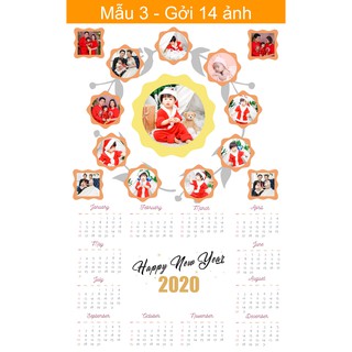 Lịch tết 2020 in 15 ảnh