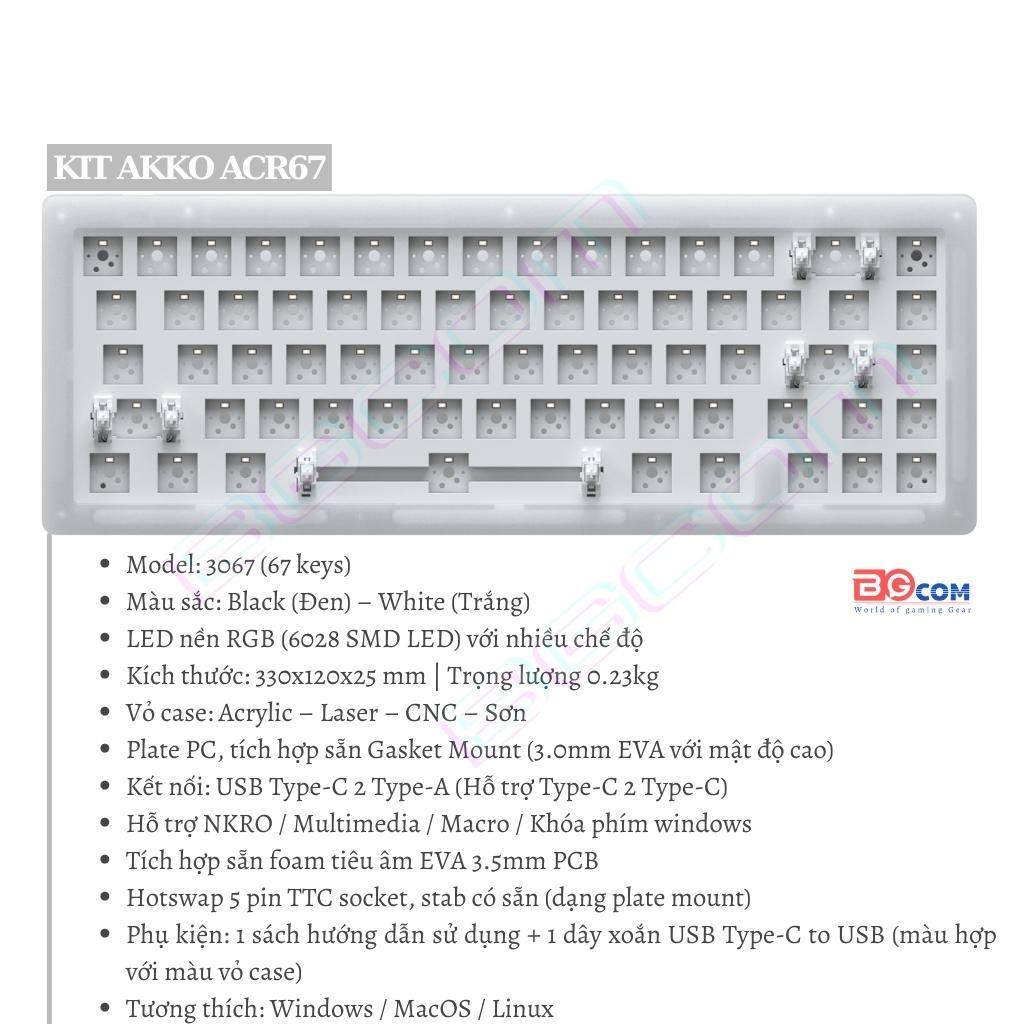 Bàn phím AKKO ACR | KIT AKKO ACR98 | ACR87 | ACR75 | ACR67 | ACR64 | ACR61 |ACR59