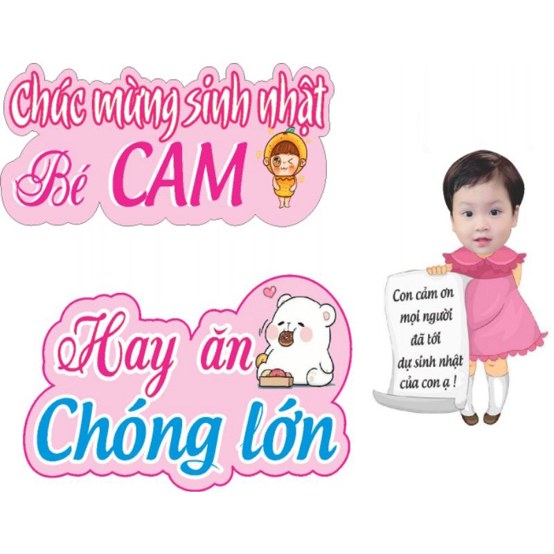 (1-50) Hashtag chụp ảnh sinh nhật có tay cầm
