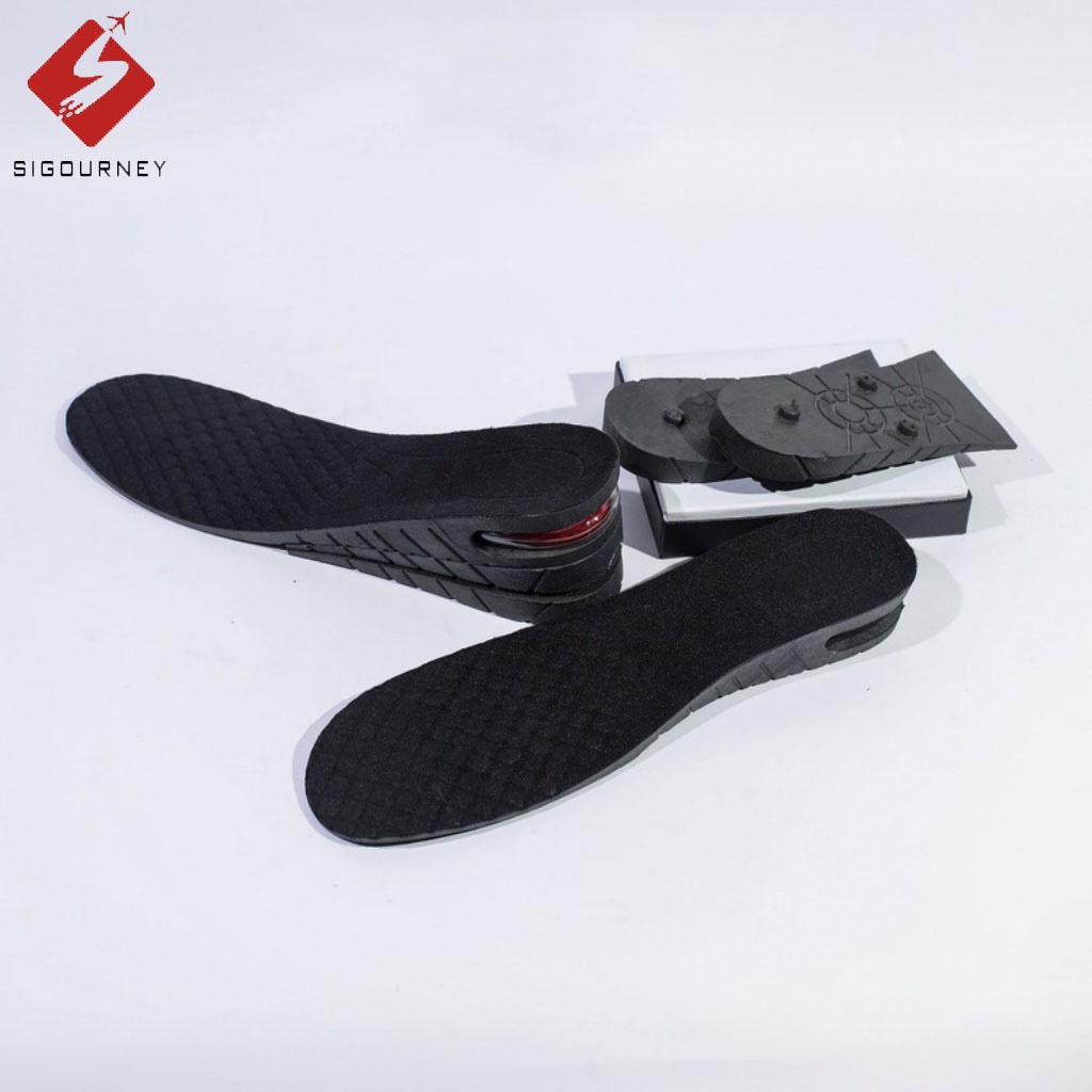Lót Giày, Độn Đế Tăng Chiều Cao 3cm-5cm-7cm, Khử Mùi Thoáng Khí Chống Hôi Chân