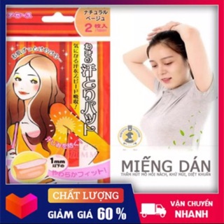100 miếng dán nách áo thắm hút mồ hôi
