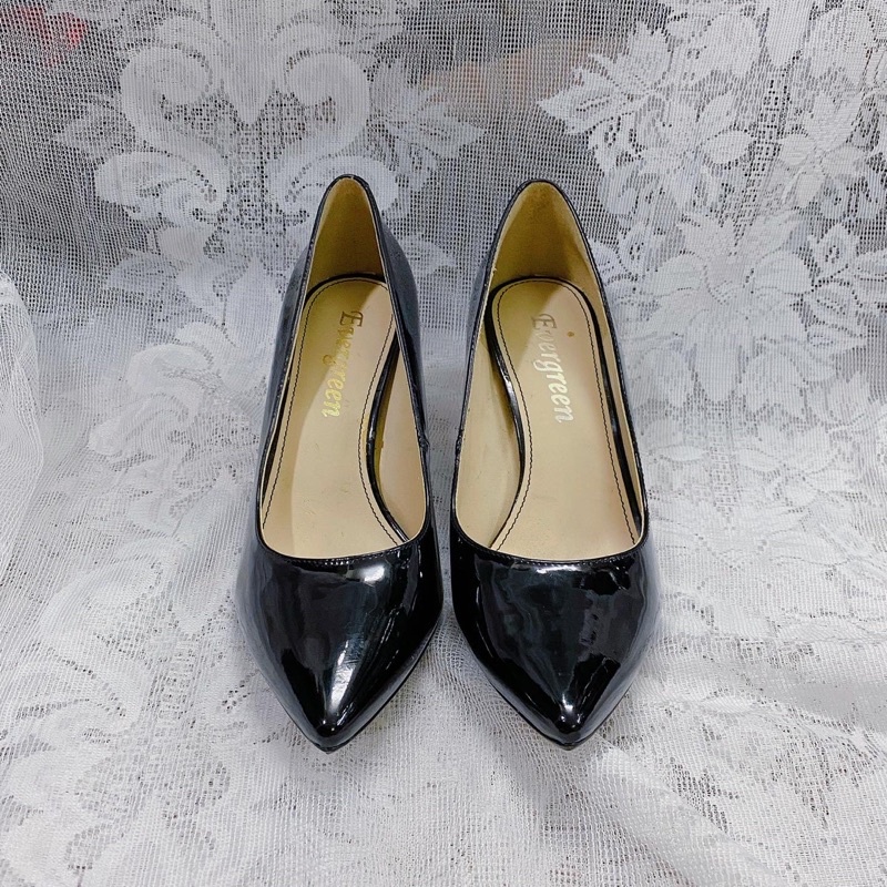 Giày da cao gót 2hand