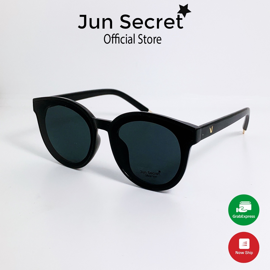 Kính mát nữ thời trang Jun Secret gọng nhựa ôm mặt JS30A37, tròng kính chống tia UV