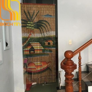 mành tre ống trúc Bách Tín, màn rèm gỗ trang trí