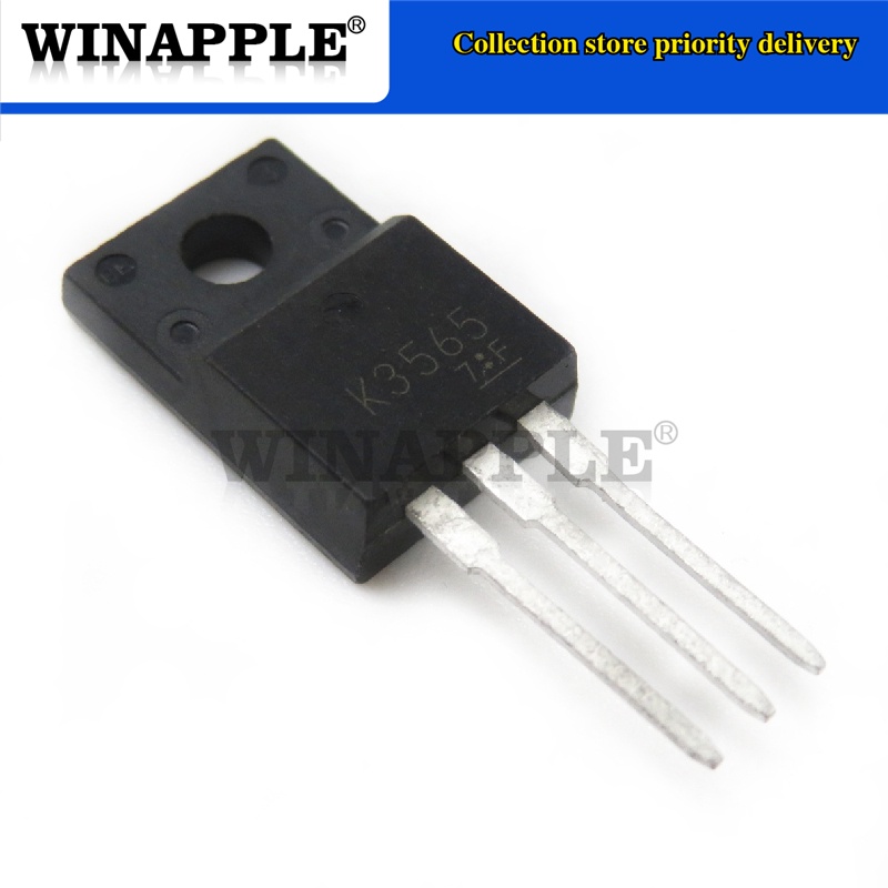 5 CÁI 2SK3565 K3565 TO-220F 5A 900V Còn hàng