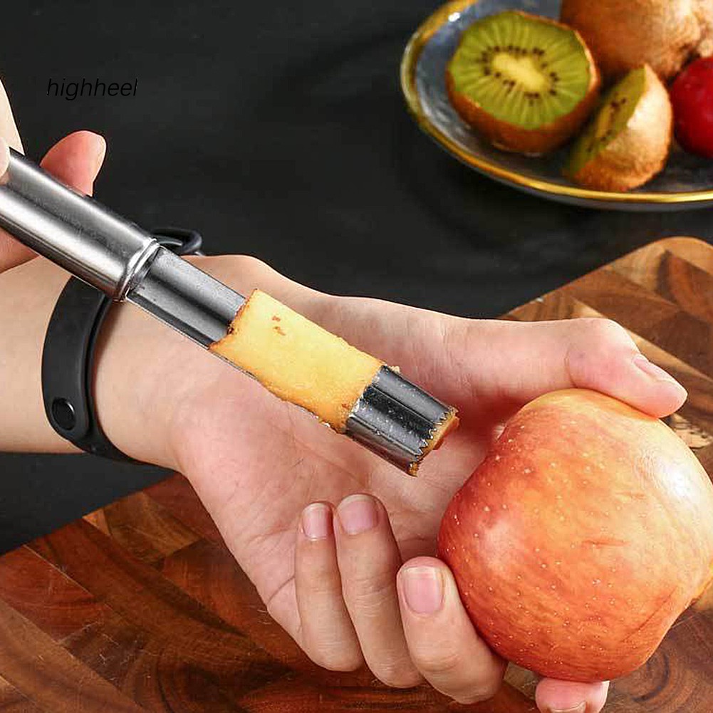 Dụng cụ tách hạt lõi trái cây bằng thép không gỉ dành cho nhà bếp