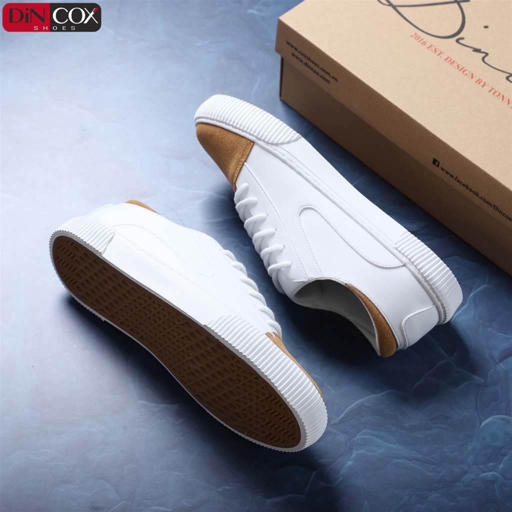 Giày Sneaker Dincox D07 White/Tan