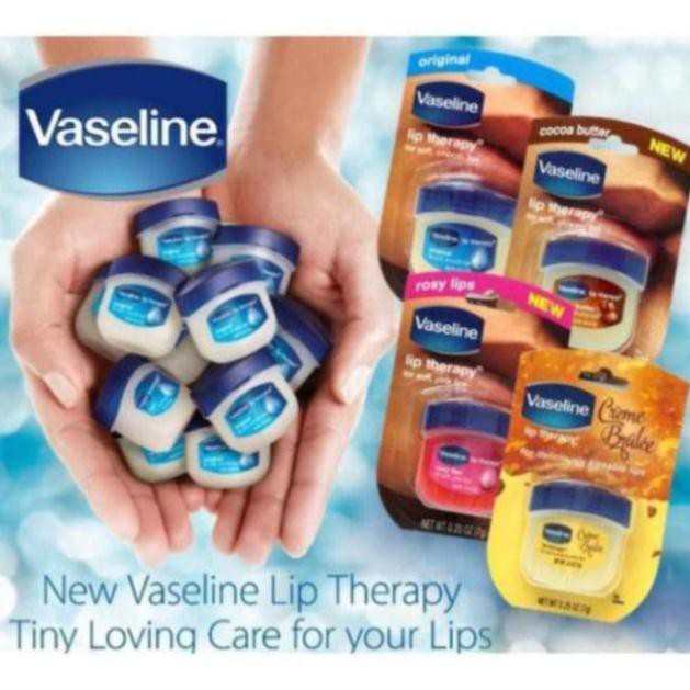 Son Dưỡng Môi Vaseline Lip Therapy 7g Dạng Sáp