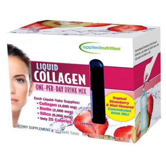 XẢ LỖ XẢ LỖ [HÀNG MỸ] Collagen dạng nước Liquid Collagen - 30 Ống XẢ LỖ XẢ LỖ