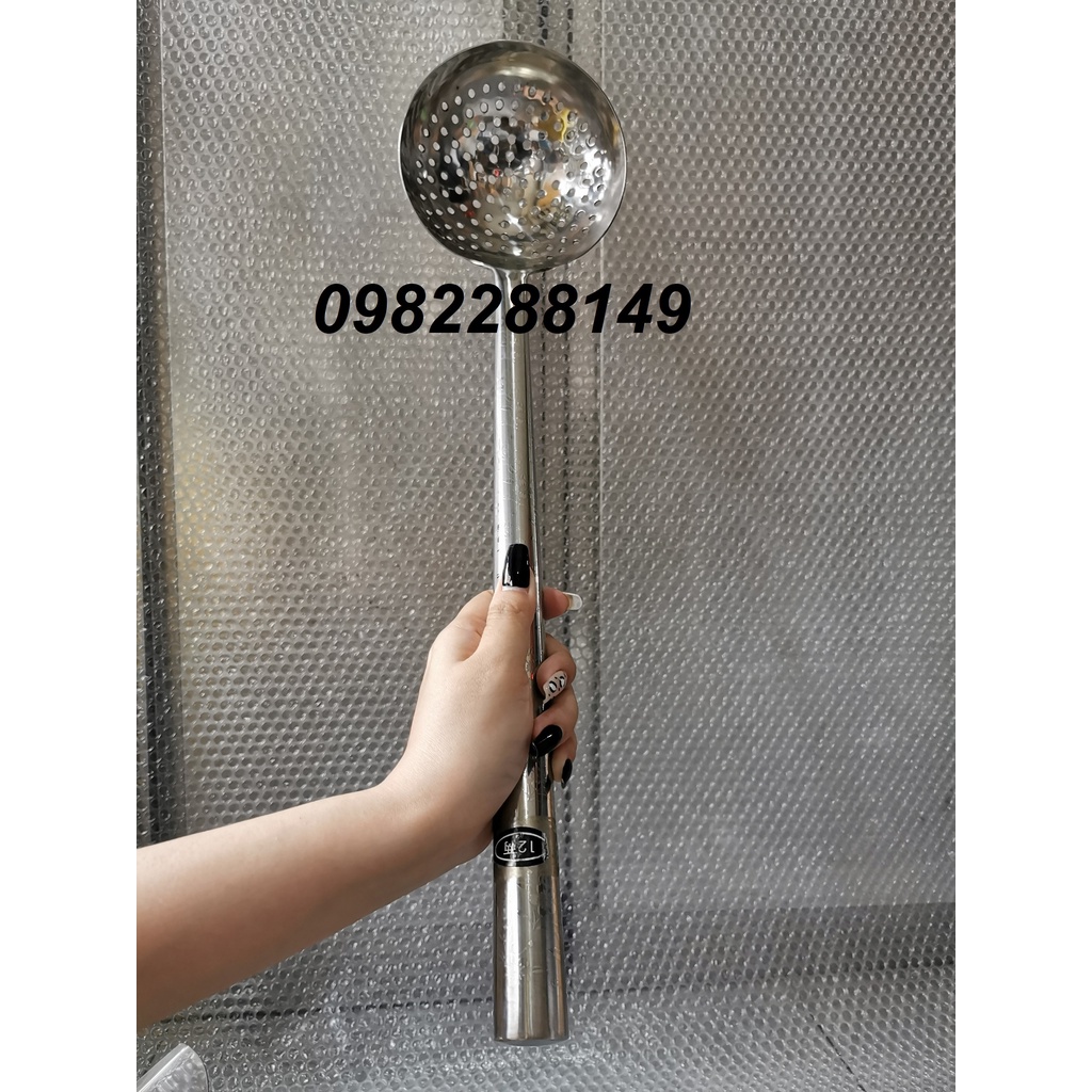 VÁ LỖ/VỢT LỖ/MUÔI THỦNG INOX CÔNG NGHIỆP DÙNG CHO QUÁN ĂN,NHÀ HÀNG,GIA ĐÌNH.