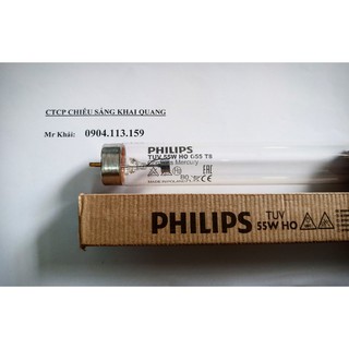 (SALE) Bóng UV Philips TUV 55W HO G55 T8 dài 90cm