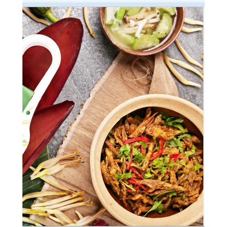 CHẤT LƯỢNG, 1KG Cá Cơm Hoa Chuối Kho Tiêu Chay An Nhiên
