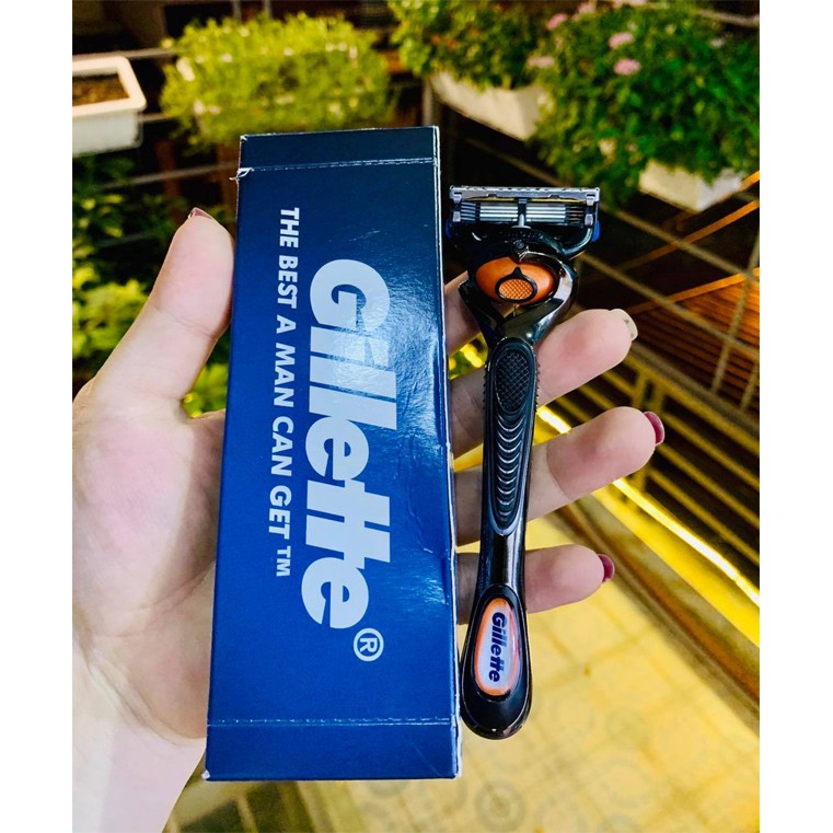 Quà tặng sếp nam - bộ dao cạo râu Gillette 5 Nhật Bản sang trọng