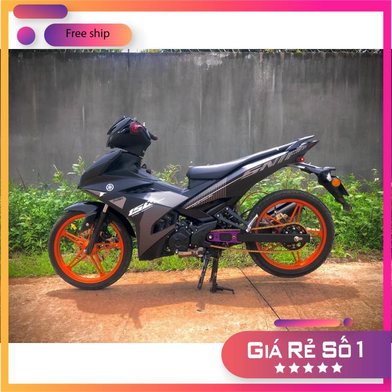 [Mã LIFEAU5SALE giảm 20k đơn 50k] [Mã LIFEAUMAY giảm 10% tối đa 30k đơn 150k] Tem rời Exciter 150 sniper đen nhám