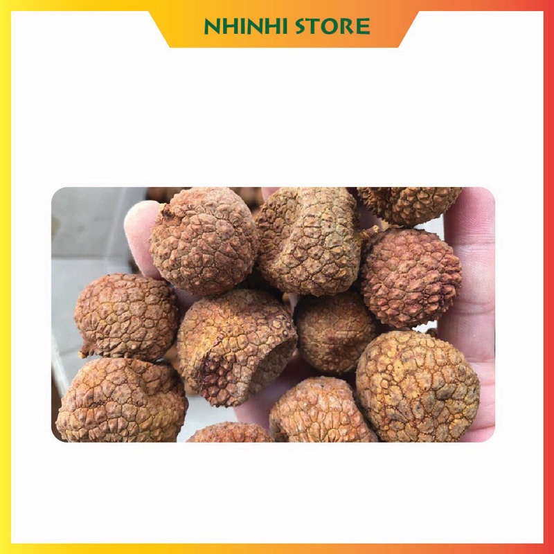 Combo 1Kg Vải Thiều Sấy Khô - Đặc Sản Bắc Giang - Trái Cây Sấy Nhi Nhi Store