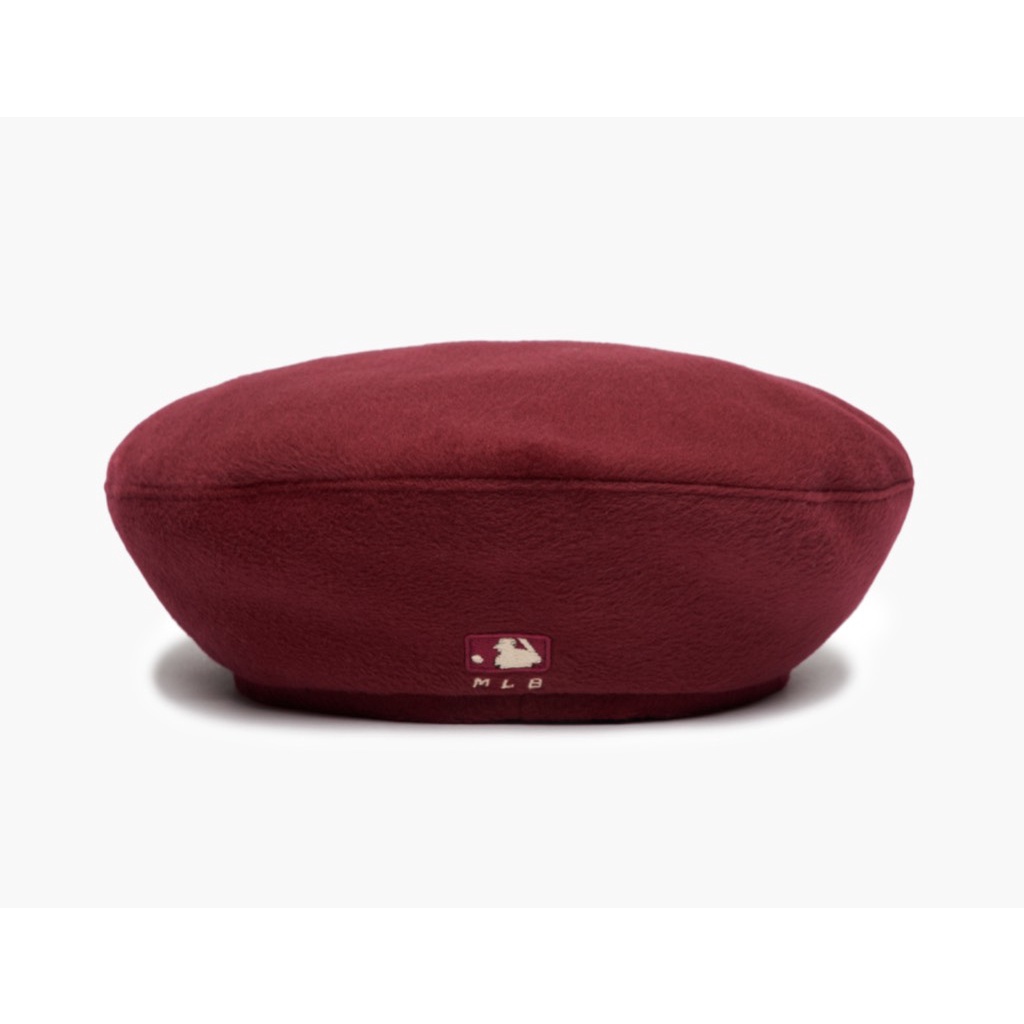 Mũ nồi MLB beret màu đỏ rượu