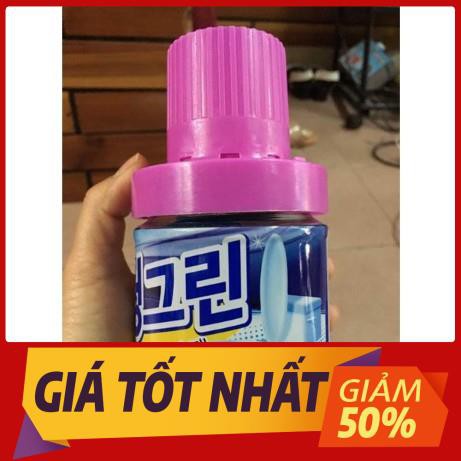 Combo 2 chai tẩy bồn cầu khử mùi Hàn quốc - Chai tẩy tolet khử mùi tạo mùi thơm