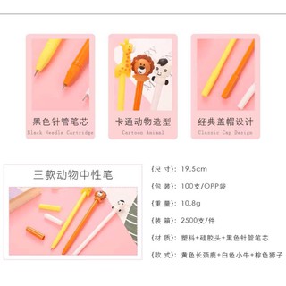 Bút Bi Nước Hình Động Vật Đáng Yêu 😍😍