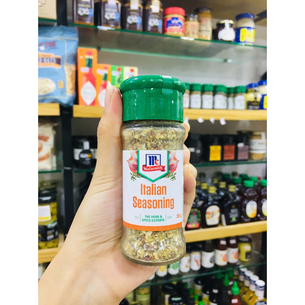 Gia vị tẩm ướp lá thơm hỗn hợp kiểu Ý McCormick Italian Seasoning 35g