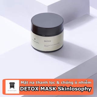 Mặt nạ Skinlosophy thải độc thanh lọc và chống ô nhiễm Detox 75g