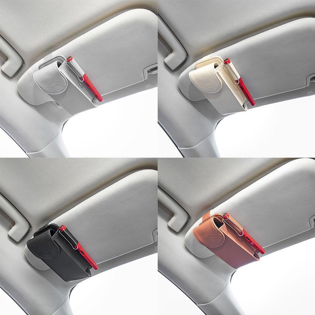 Bao đựng mắt kính gắn trên xe hơi tiện dụng F9J7