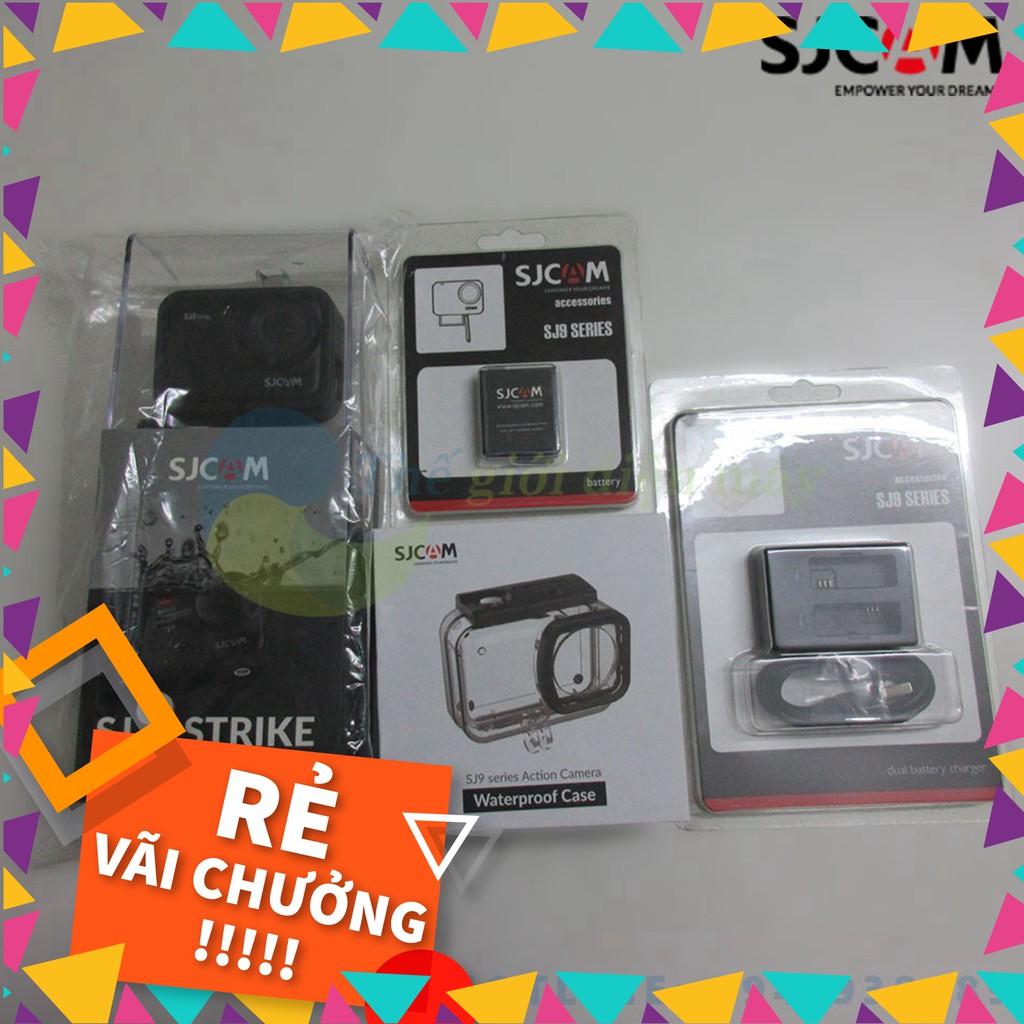 Camera hành trình SJCAM SJ9 Max - Bảo hành 12 tháng - Shop Thế giới điện máy [SALE] | BigBuy360 - bigbuy360.vn