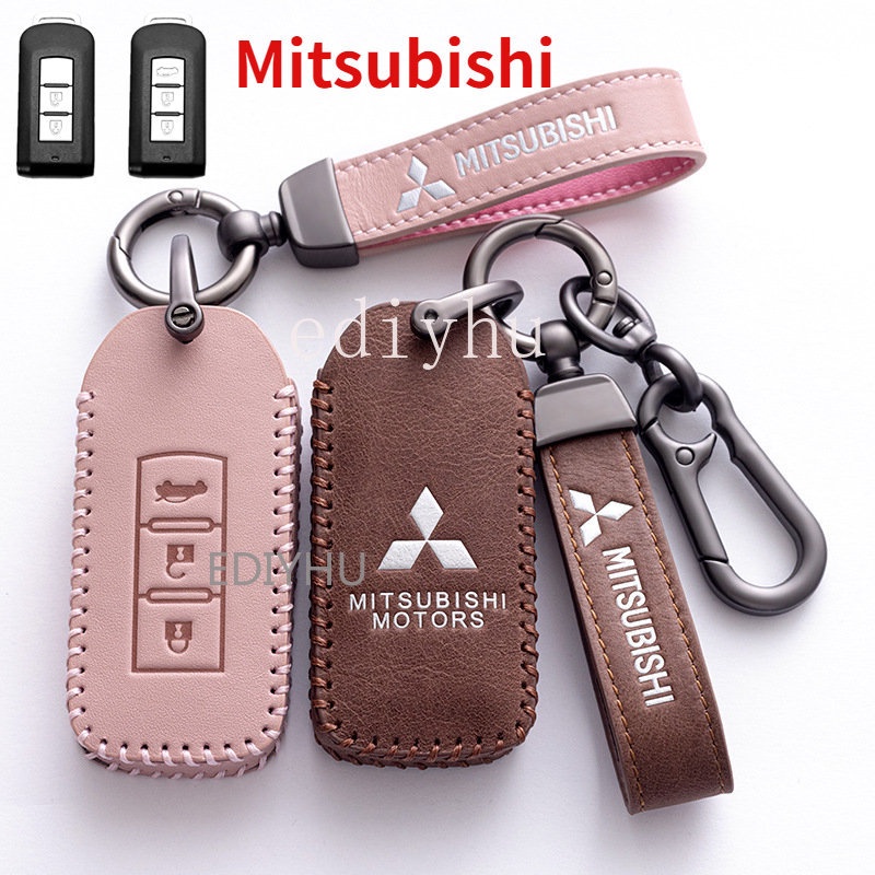 Bao Da Đựng Chìa Khóa Điều Khiển Từ Xa Cho Mitsubishi Pajero Outlander ASX Eclipse Cross Montero Xpander RVR