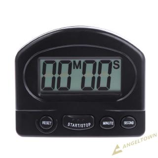AN Digital Timer Alarm Clock Countdown Gadgets with LCD Display for Kitchen