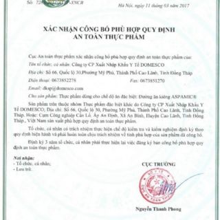 ✅ Đường ăn kiêng ASPAMIC Hộp 50 gói