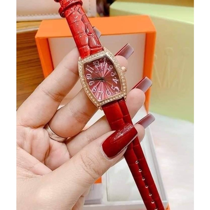 Đồng Hồ Đeo Tay Nữ Bolun, Đồng Hồ Nữ Thời Trang Dây Da Mặt Tròn Mặt Vuông Nhiều Màu Sắc | BigBuy360 - bigbuy360.vn