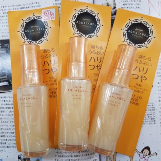 Tinh chất serum dưỡng da Shiseido Aqualabel Royal Rich Essence 30ml Nhật bản