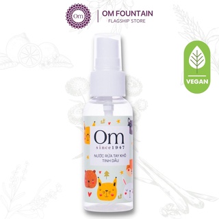 Nước rửa tay khô tinh dầu kháng khuẩn Bí mật của Bé (For Kids) 50 ml - Om Fountain