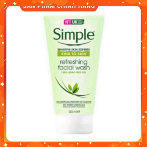 Sữa rửa mặt simple - 150ml Bill 4 date 2023 mới nhất - Chính Hãng | BigBuy360 - bigbuy360.vn