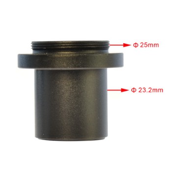 Adapter C-mount 23.2mm cho camera kính hiển vi sinh học (cái)